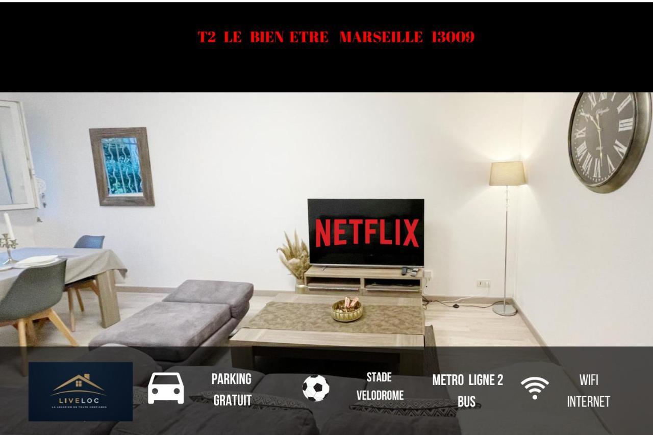 T2 Le Bien Etre Marseille 9Eme-Wifi-Netflix-Metro-Parking-Plage Εξωτερικό φωτογραφία